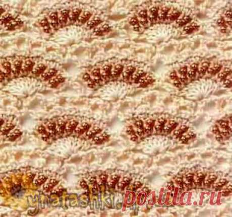 Вязание с бисером+ секрет надевания бисера на нитку