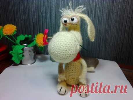 Прикольный песик!, ч.2. Good dog! p.2.  Amigurumi dog. Амигуруми собака.