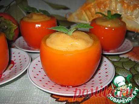 Мягкое мороженое из хурмы и банана - кулинарный рецепт