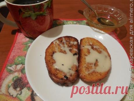 Сладкие гренки из батона / Рецепты с фото