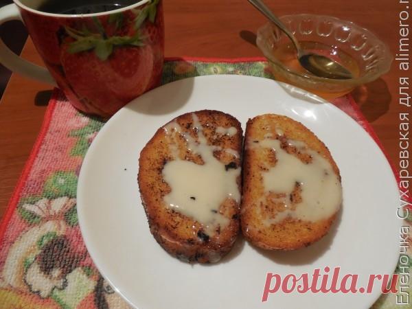 Сладкие гренки из батона / Рецепты с фото