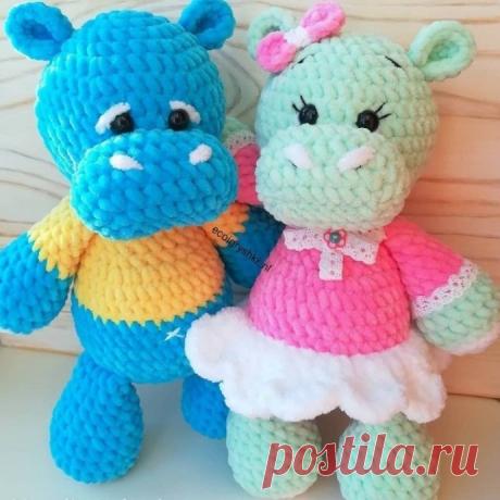 Изумительно очаровательный бегемотик — Поделки с детьми