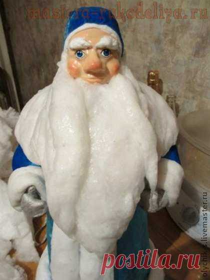 Мастер-класс по лепке из полимерной глины: Дед Мороз из ваты