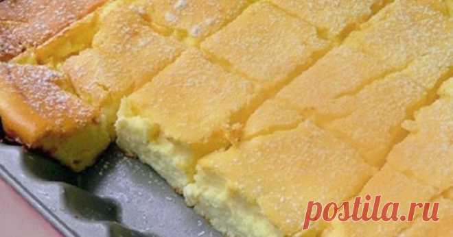 Вкусный творожный торт