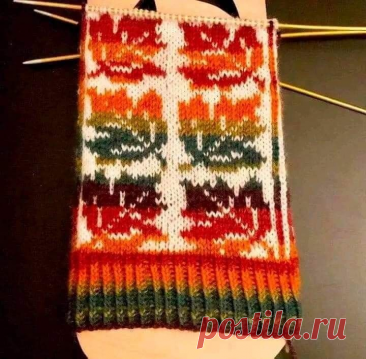 Цветной жаккард? это просто! | Дневник вязальщицы | Дзен