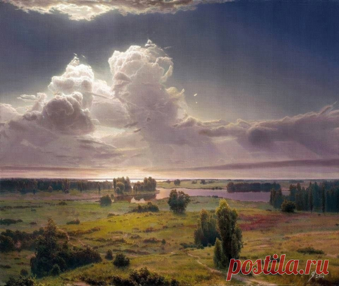 Художник — Вадим Секацкий.

«Простор» (2014)