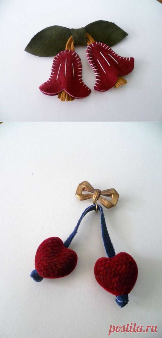 Ruby Red Bells Brooch | Flickr - Photo Sharing!