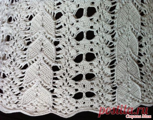 *Вязаное платье 