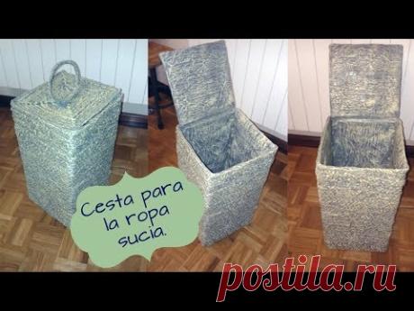 CESTA PARA LA ROPA SUCIA - LAUNDRY BASKET