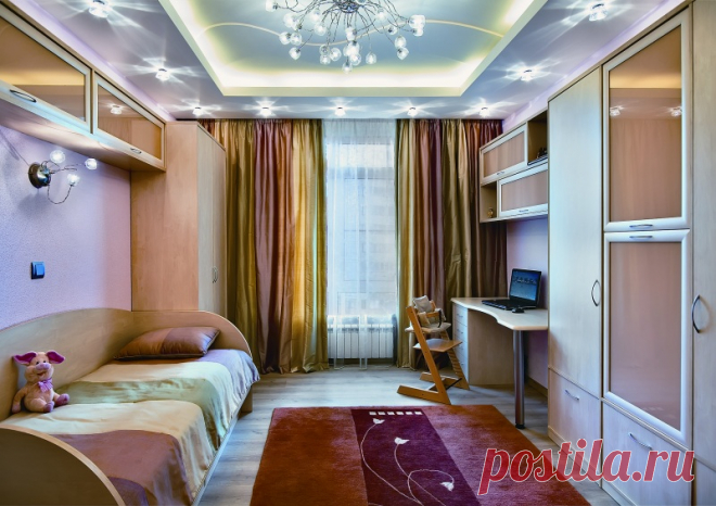 Потолок из гипсокартона с подсветкой (63 фото): гипсокартонный парящий потолок, подвесная конструкция с бортиком в спальне