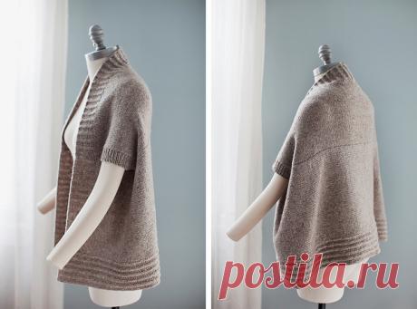 От Дизайн-студия: инверсия кардиган - Бруклин Твид
