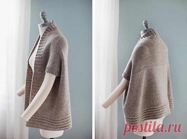 От Дизайн-студия: инверсия кардиган - Бруклин Твид