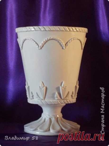 Ваза из картона: почти как настоящая