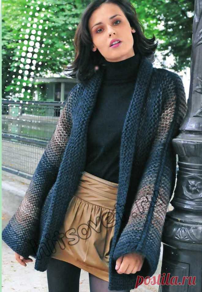 Жакет без застежки - Хитсовет