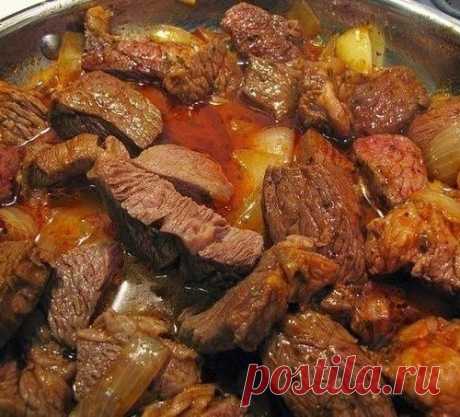 Вкусный, домашний гуляш