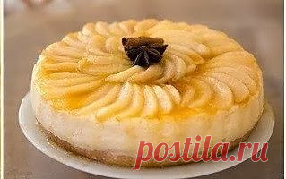 Торт "Грушево - карамельный".