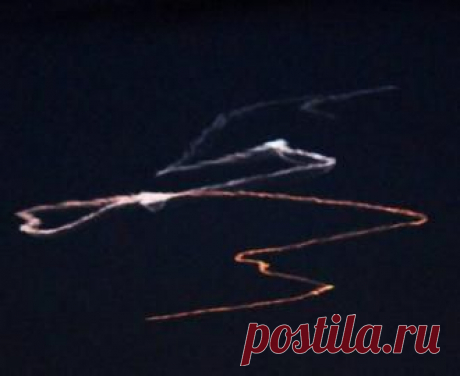 Необычные зигзагообразные &quot;узоры&quot; в небе над Гаваями - НЛО или природа?