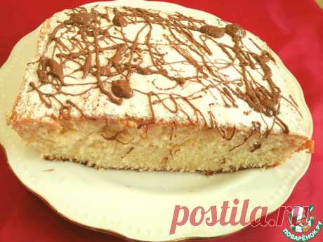 Итальянский бисквит "12 ложек" Кулинарный рецепт(***)