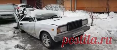 (25) Что делать если на вас или на ваш автомобиль упал снег или сосулька? - Маметов Асан Кадриевич, 09 мая 2019