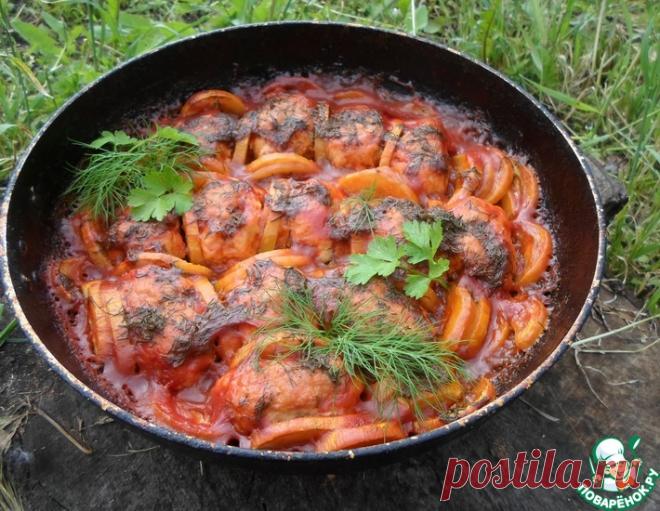 Котлеты, запеченные с кабачками – кулинарный рецепт