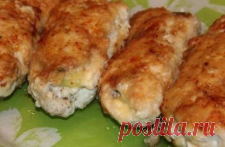 Рулетики из куриного филе с ветчиной - Home-Cook.Net