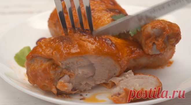 Нереально вкусные куриные ножки в духовке: быстро, сочно, нежно