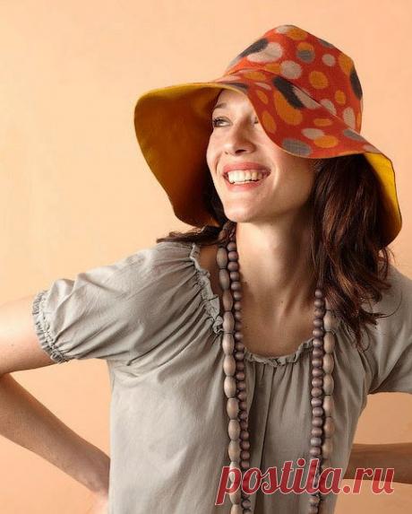 Как сшить шляпу с полями  / Медицина для всех