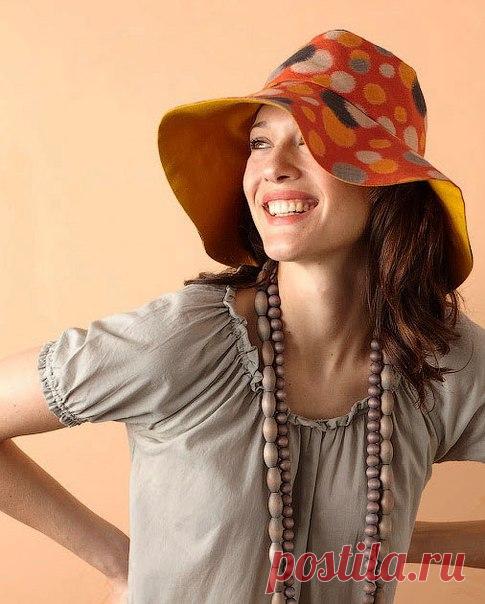 Как сшить шляпу с полями  / Медицина для всех