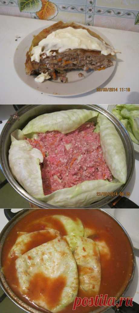 Ленивый голубец .