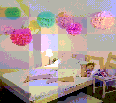 Цветочки из бумаги