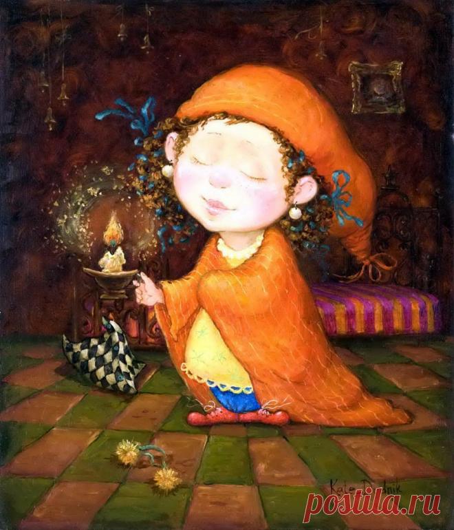 Екатерина Дудник — известный украинский художник. 1 часть.