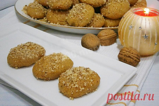 Меломакарона греческое рождественское печенье рецепт с фото - 1000.menu