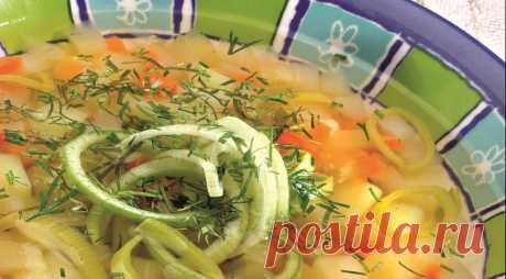 Рассольник постный с луком-пореем. Пошаговый рецепт с фото на Gastronom.ru