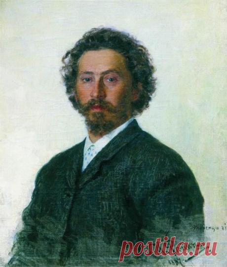 Ilya Repin -selfportrait, 1887 | liesbeth peters приколол(а) это к доске self/portraits