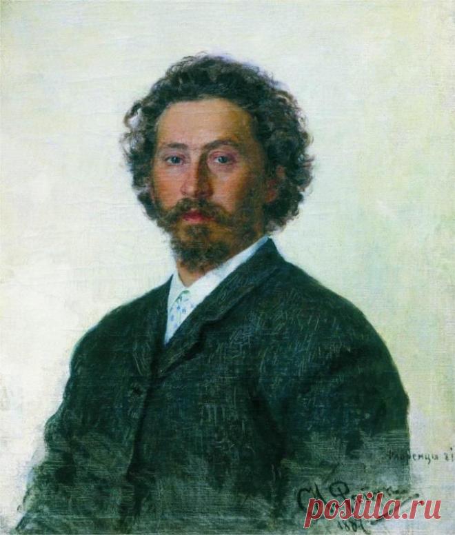 Ilya Repin -selfportrait, 1887 | liesbeth peters приколол(а) это к доске self/portraits