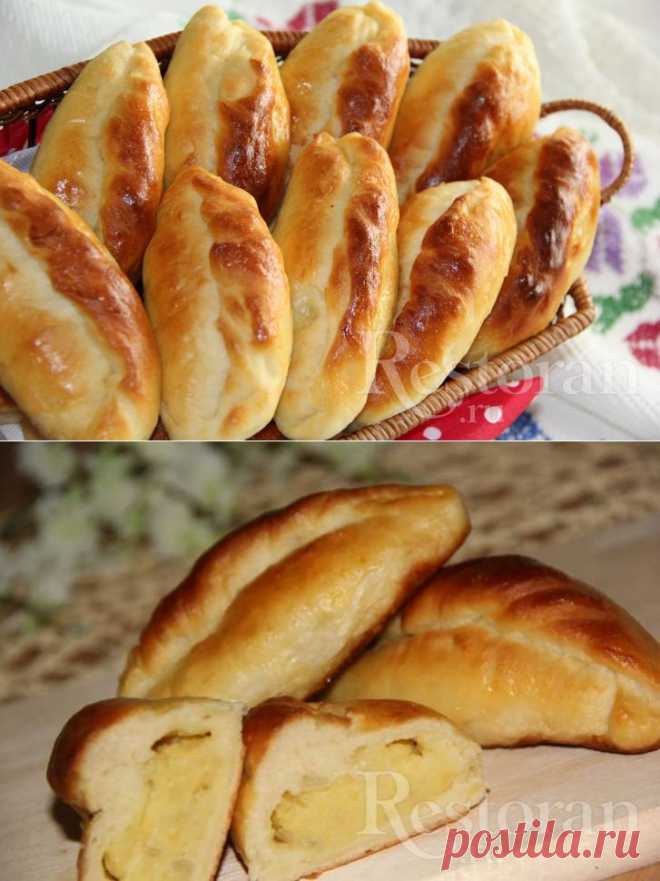 Пирожки с картошкой из нежнейшего дрожжевого теста
