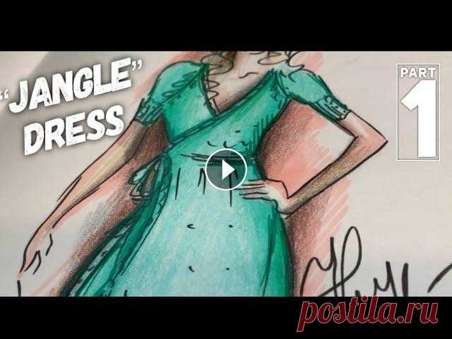 ВЯЖЕМ ПЛАТЬЕ СПИЦАМИ "ДЖУНГЛИ" / How to knit beautiful dress / part 1 Вяжем ЭКСКЛЮЗИВ!: - платье спицами «Джунгли» потрясающих, актуальных зеленых тонов из мерсеризованного хлопка! «Джунгли» - старт моей весенне-летней к...