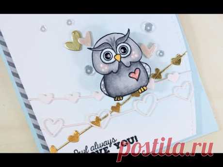 Owl Always Love You - Adding Details To Copic Coloring