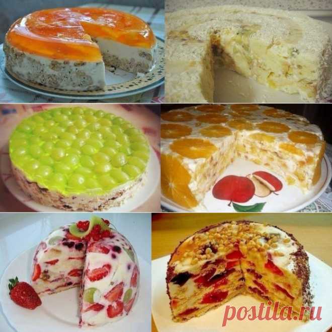 Торты без выпечки.