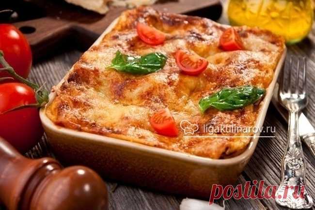 Лазанья с фаршем – Лига Кулинаров, блог Анжелики Быченко