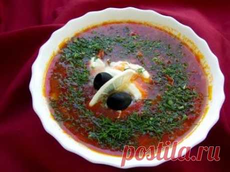 Кулинарные Рецепты и Новости: Солянка сборная мясная — классический рецепт
