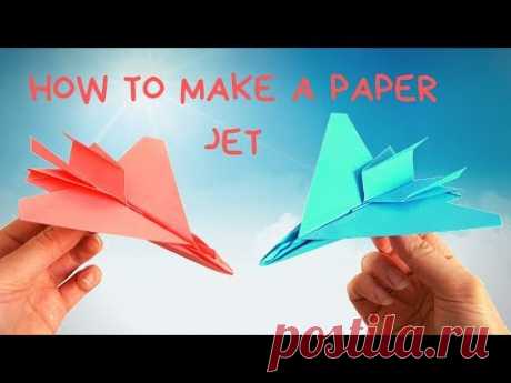 Оригами самолет из бумаги - шаг за шагом. Как сделать САМОЛЕТ F15.
How to make a paper jet. How to make origami paper airplane step by step. - YouTube
