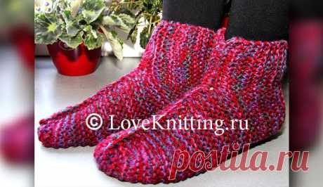 Ленивые носки | Loveknitting.ru