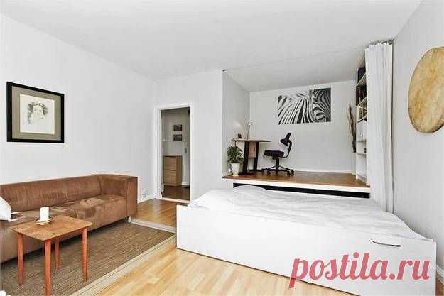 Два в одном: зонирование комнаты — Мой дом