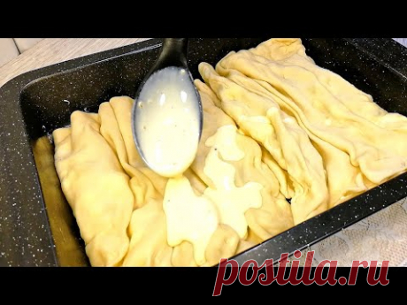 Ничего лепить не буду! Сложил, залил и в духовку! Пирожок ХОРОШ с ЛЮБОЙ начинкой!
