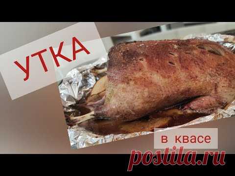 утка в квасе. в духовке #айдаповарИгорь