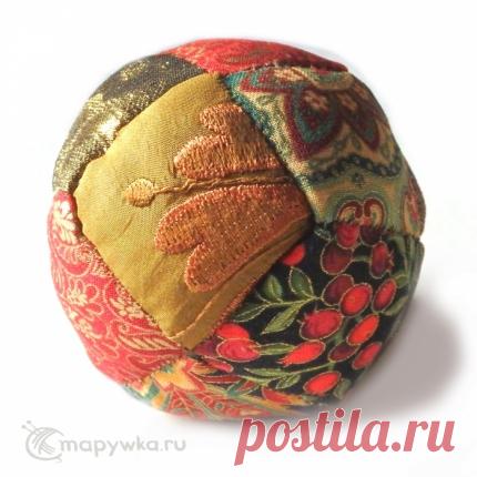 Хотьковский мячик - купить | Пэчворк, лоскутное шитье | HANDMADE интернет-магазин