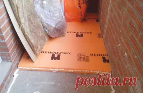 Как сделать пол на лоджии с утеплением
