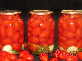 Консервированные помидорки (мои самые любимые - мамины!!!)