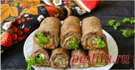 Вкуснейшие рулетики из печеночных блинчиков Потрясающая закуска, которая подойдет к любому столу. Печеночное тесто получается очень нежным, а блинчики невероятно аппетитными. Ваше окружение обязательно оценит их по достоинству. Сохраняйте рецептик 😘😋